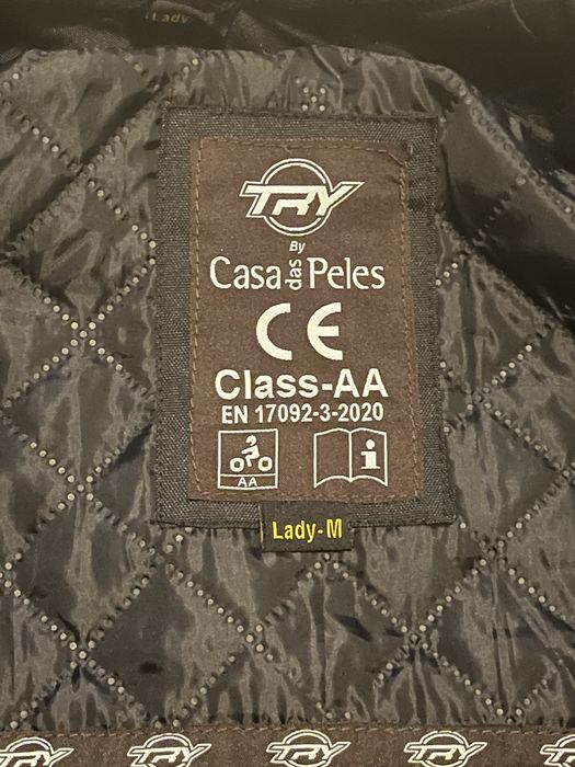 Blusao Motard Trymoto tamanho M ( senhora ) Impec +++Novo Preço+++