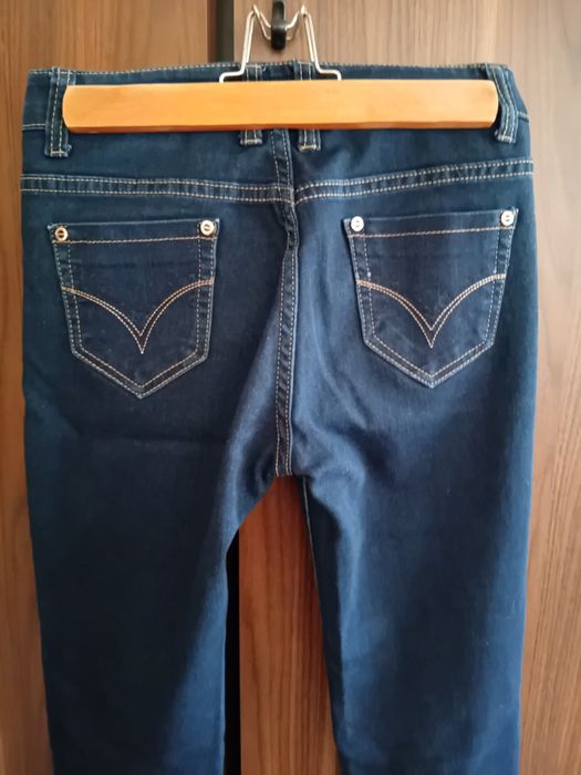 Spodnie jeans damskie roz 36/38