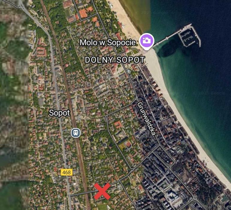 Duża kawalerka 38,6 m² Sopot, możliwość przerobienia na II-pok. - Widok 6