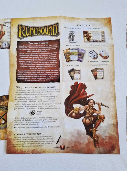 Gra Runebound dodatek Złocone ostrze