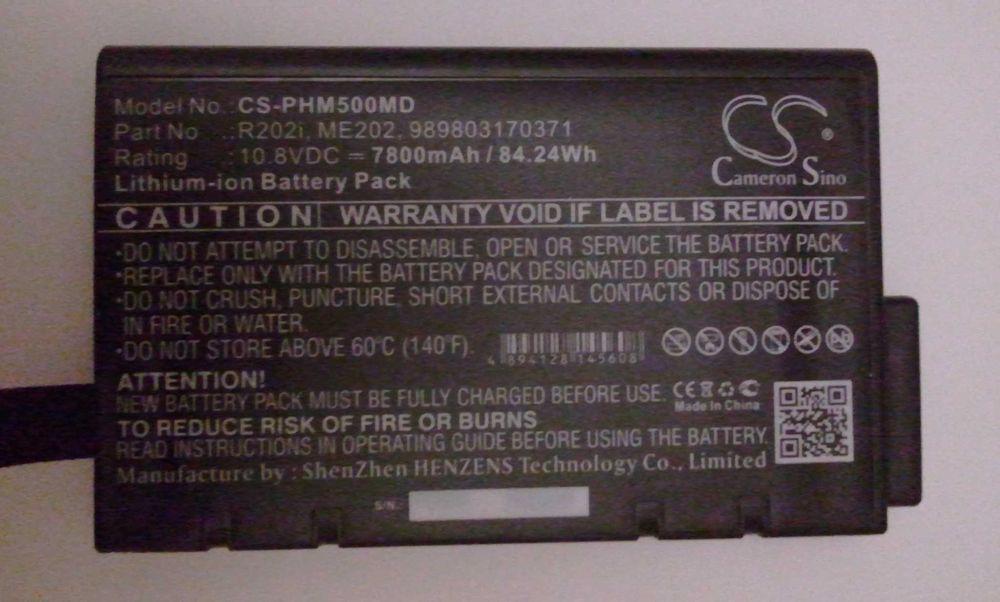 Akumulator do kardiomonitora Philips Efficia.