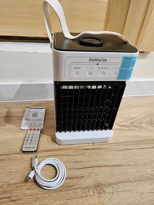 Klimatyzator mobilny 2-8 h i 7 LED 5V 3 tryby 9W MX003