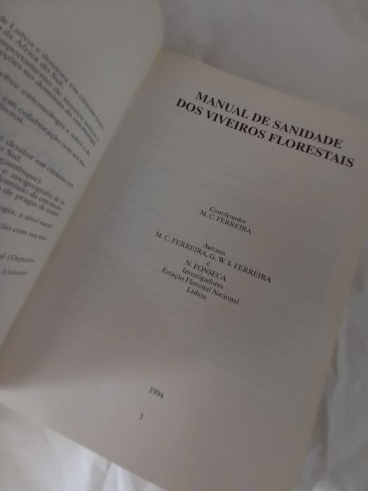 Manual de Sanidade de viveiros florestais