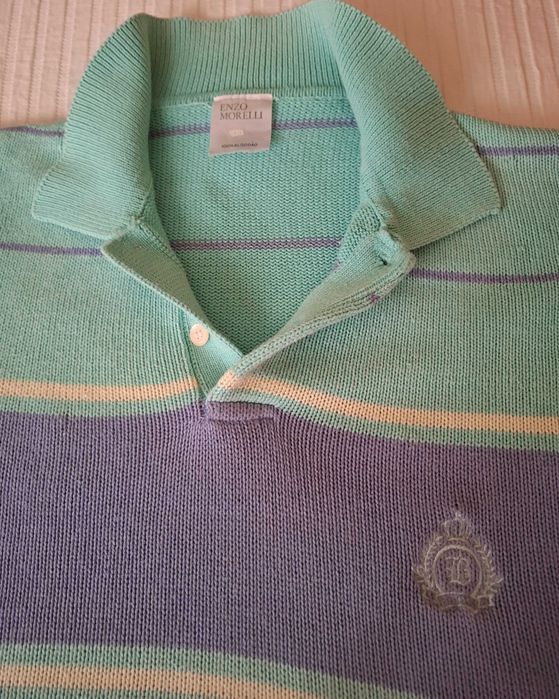 Camisola / Polo Malha Algodão Enzo Morelli T/M