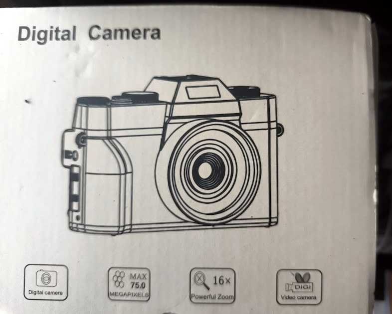 Togotron Máquina Fotografica Digital NOVA