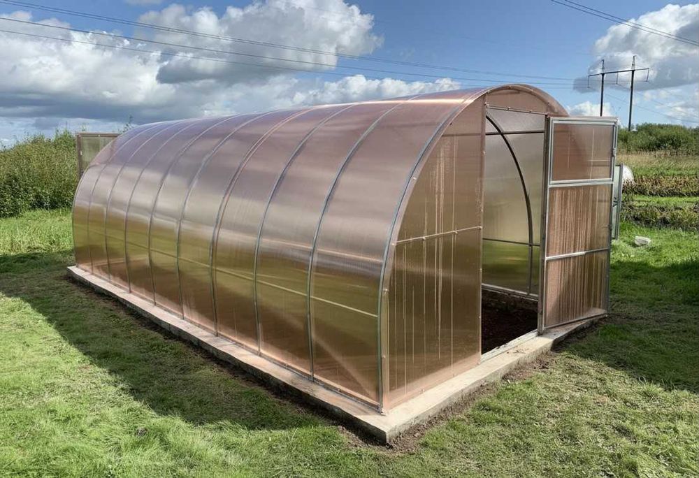 Szklarnia z poliwęglanu NANO 3x4 3x6 3x8 3x10 PRODUCENT DOSTAWA GRATIS