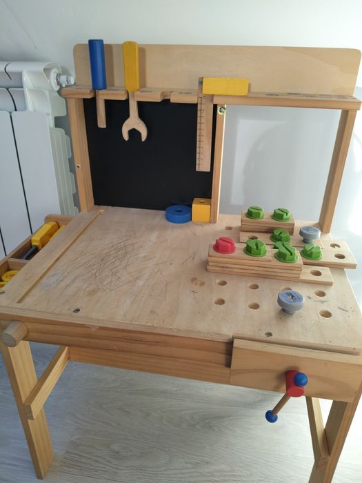 Stolik drewniany narzędziowy