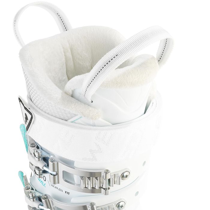 BOTAS DE SKI DE PISTA MULHER WID 500 BRANCO