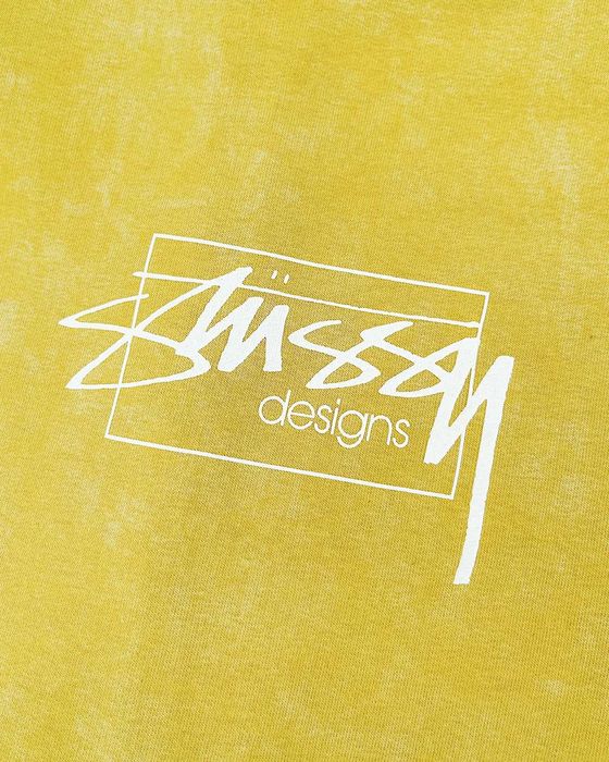 Штани STUSSY DYED Designs Pant Yellow