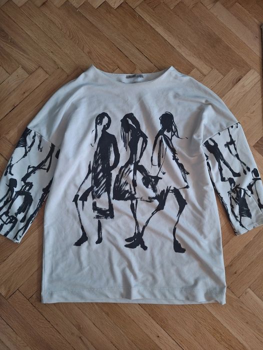 ZARA bluzka nietoperz r. S/M