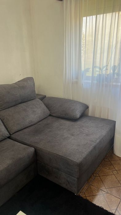 Sofá chaise longue com Cama | Semi-novo