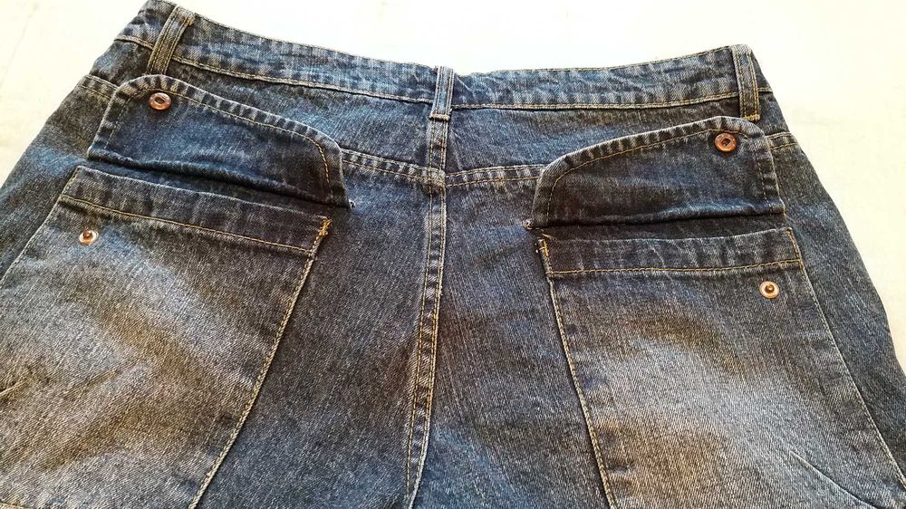 calças estilo BAGGY