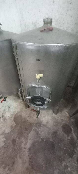 6 Cubas de inox diferentes tamanhos