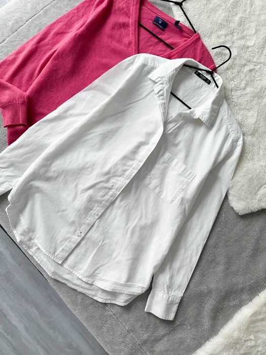 Біла сорочка Mango 100 %котон
Розмір М