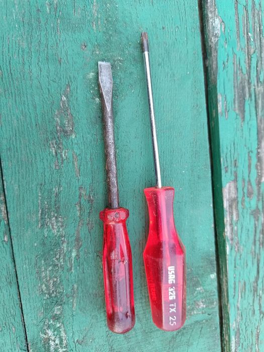 2x śrubokręt wkrętak USAG torx tx25 i west germany płaski