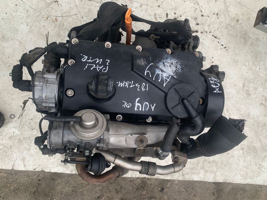 Silnik Komplet Sharan Alhambra 1.9 TDI AUY 116 KM 195 tkm
