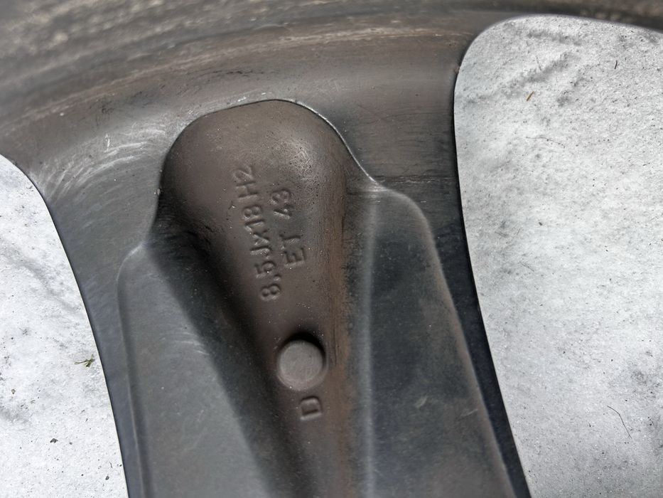 Alufelgo mercedes 5x112  orginalne R18