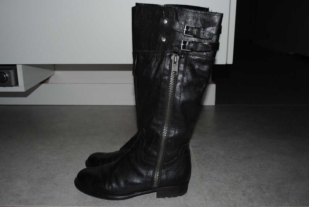 Wysokie kozaki FRANCO SARTO roz 39 SKÓRA