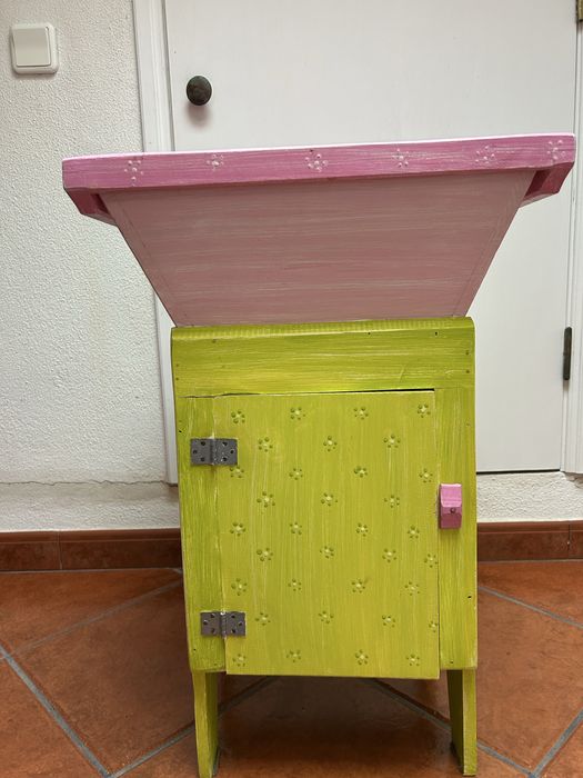 Conjunto quarto pintada à mão