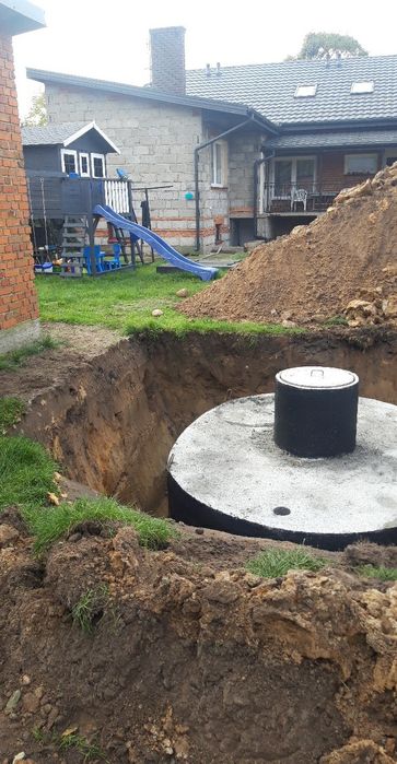 Usługi koparką, koparko-ładowarką