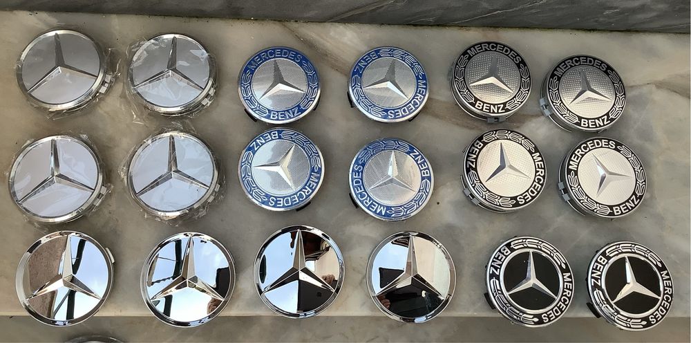 Mercedes simbolos jantes emblemas amg c novos