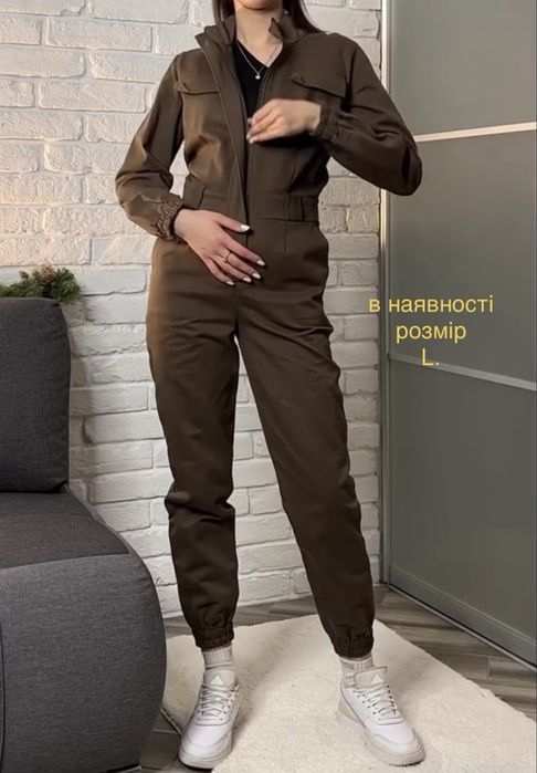 Жіночий комбінезон коттоновий