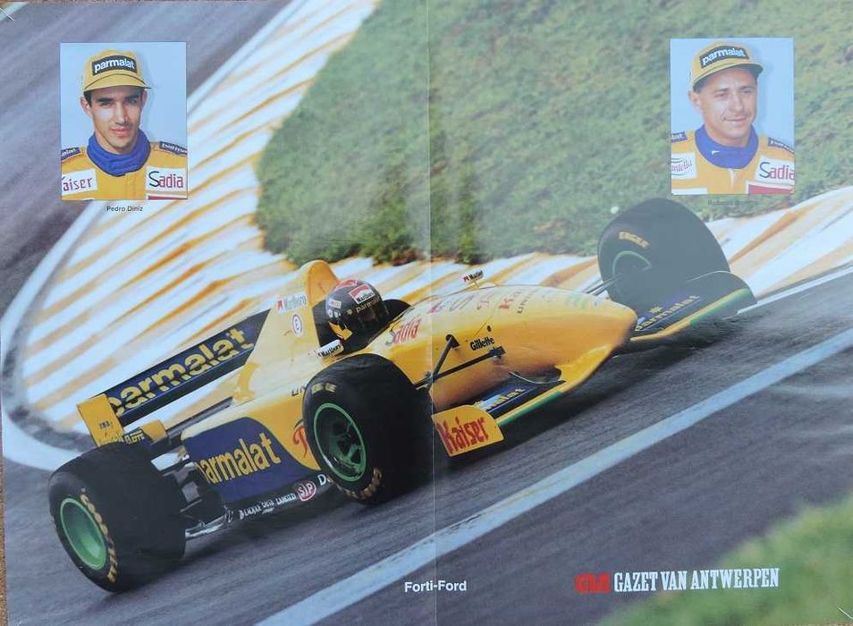 conjunto de Posters de Formula 1 dos anos 90