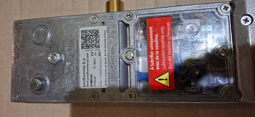 Zamek elektroniczny do drzwi - lewy - PRUDHOMME LR180 ED/H/48