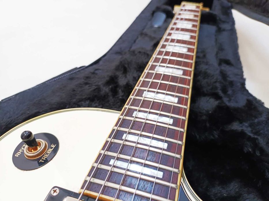 Epiphone Les Paul Custom - Alpine White - c/ estojo Gator