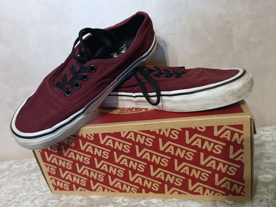 Vans tenisówki rozmiar 38 bordowe
