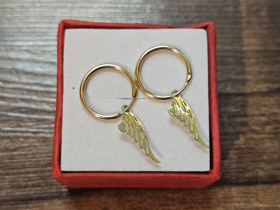 Kolczyki Skrzydła Anioła od Lombardia Katowice