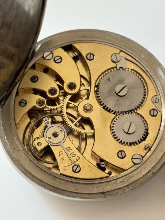 Zegarek kieszonkowy duży średnica 52mm, sprawny