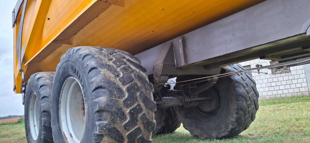 Przyczepa tandem rolnicza skorupowa 15-18 t 35m3 ZAREJESTROWANA