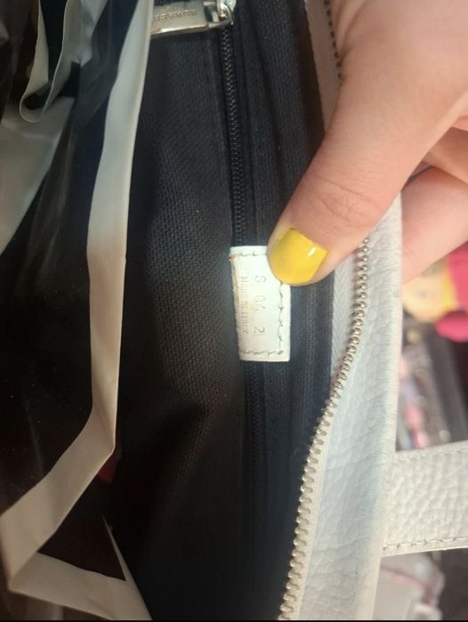 Mala Burberry Branca