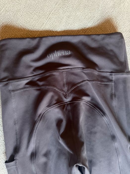 Calças equitação Ophena Riding Tights Half Seat Grey