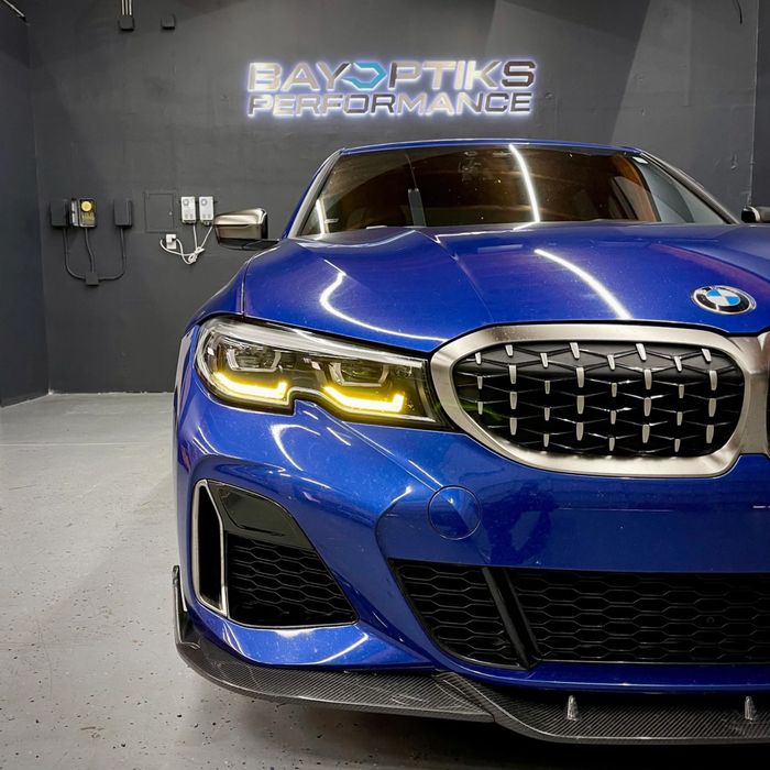 ДХО Модулі CS/CSL BMW G20/G21 фары LED Adaptive желтые глазки блоки линзы Г20/Г21/Г28 G28 фонари Yellow DRL M3 G80 G81 GTS КС