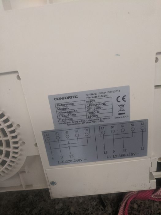 Vendo placa de fogão