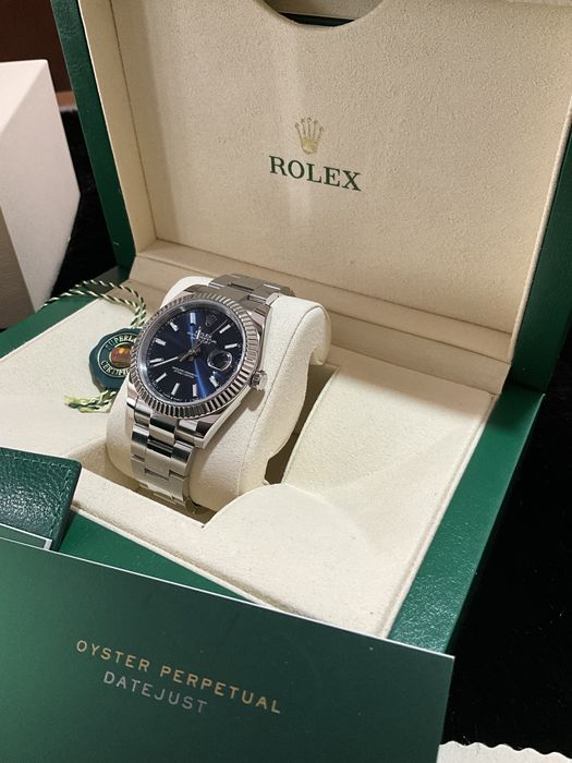 Rolex Datejust Azul