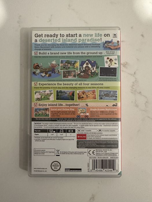 Animal crossing Nintendo Switch