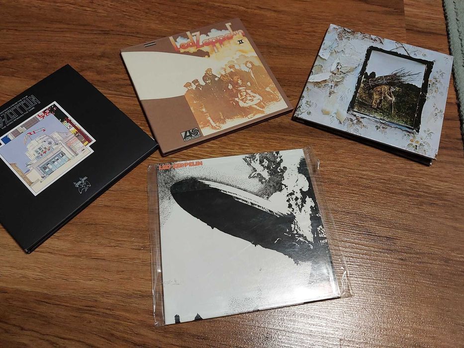 5 CD Led Zeppelin Zestaw Remastered Mini Vinyl Replica Unikat