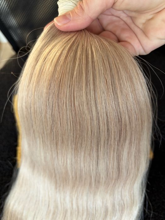 Włosy naturalne blonde