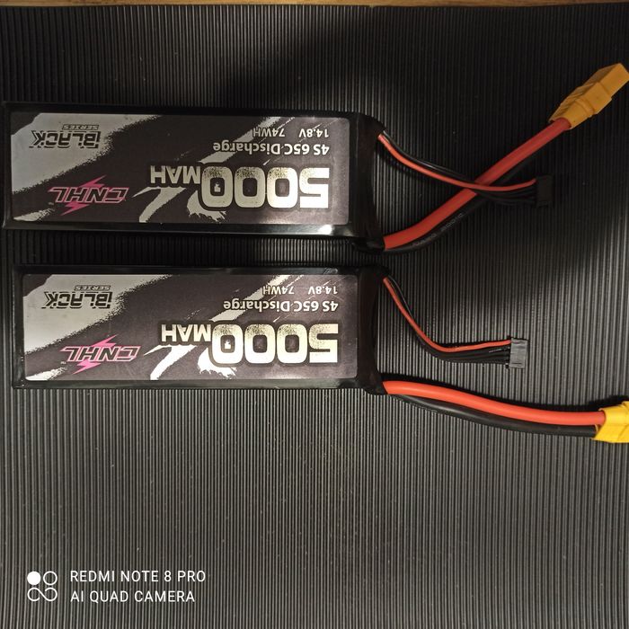 Pakiet lipo akumulator RC 4s cnhl 5000mAh  65c