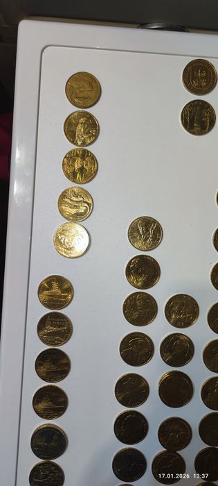 Sprzedam 100 szt. 2zł. i 7 szt. 5 zł