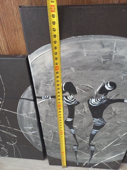 Obraz, tryptyk na płótnie.  Lovers. Miłość.