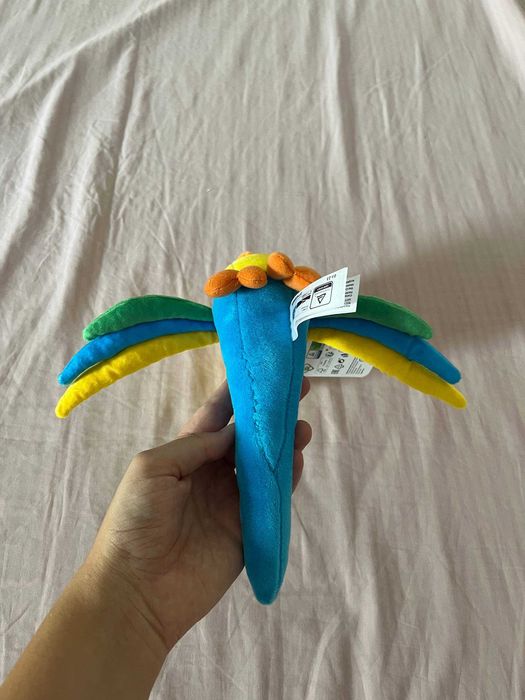 Peluche papagaio Hey Clay, novo com etiqueta