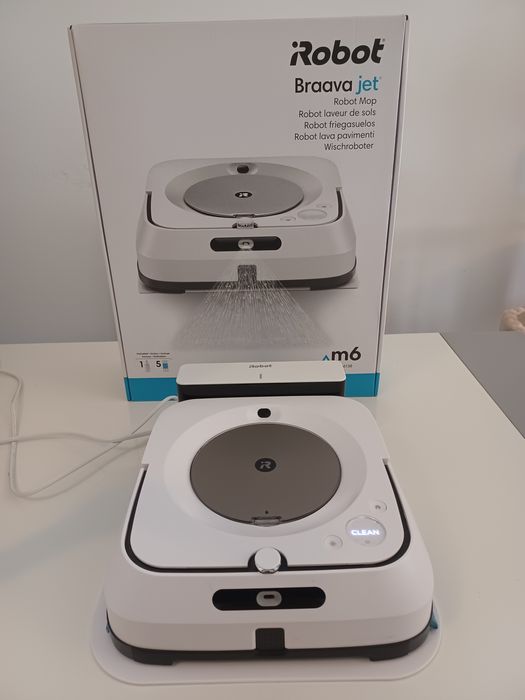 Mopa elétrica IRobot Braava Jet M6 - com garantia