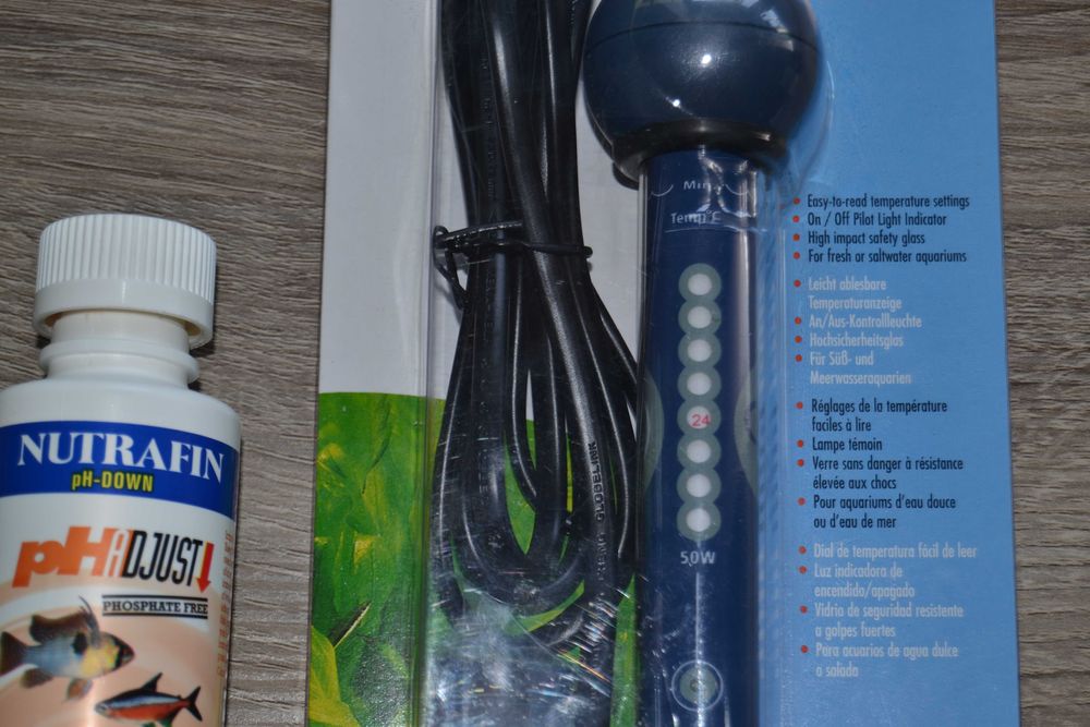 Aquecedor para aquário + extra