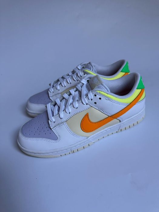 Nowe sneakersy WMNS NIKE DUNK LOW białe kolorowe 40