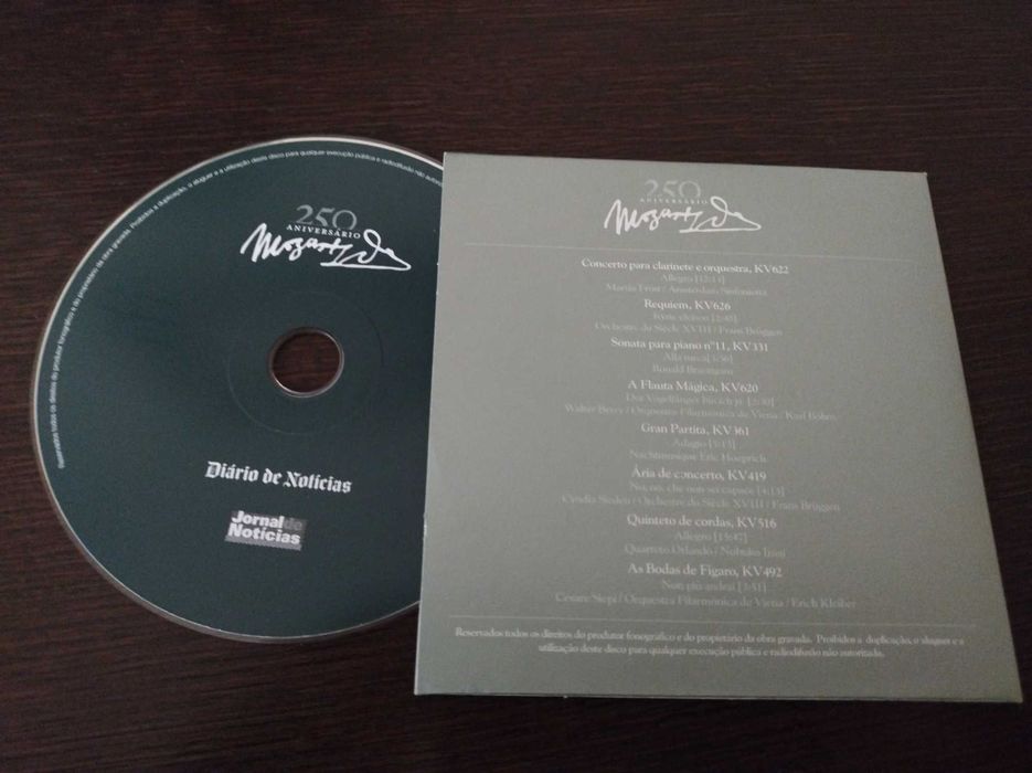 CD Mozart música clássica