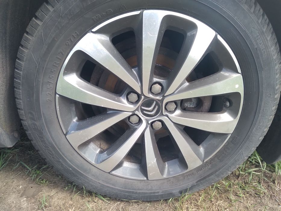 Felgi aluminiowe 17cali 5x108 citroen c5 x7 lll generacja